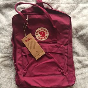 Fjallraven Kanken Backpack in Plum